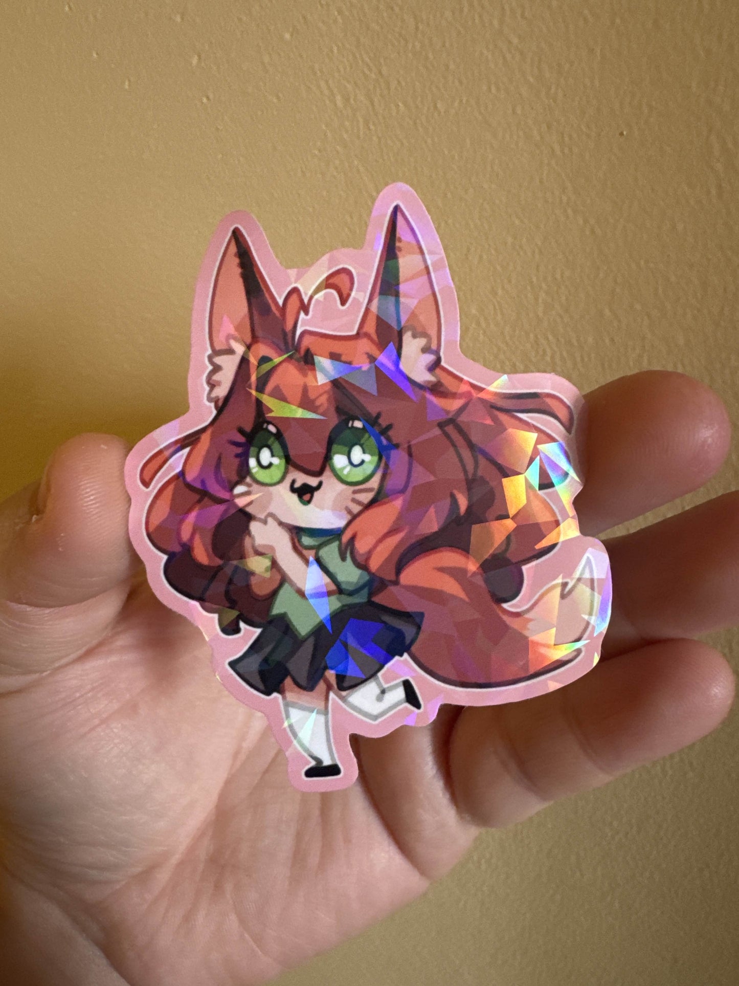 Rua and Luna Collab Holographic Sticker Collection