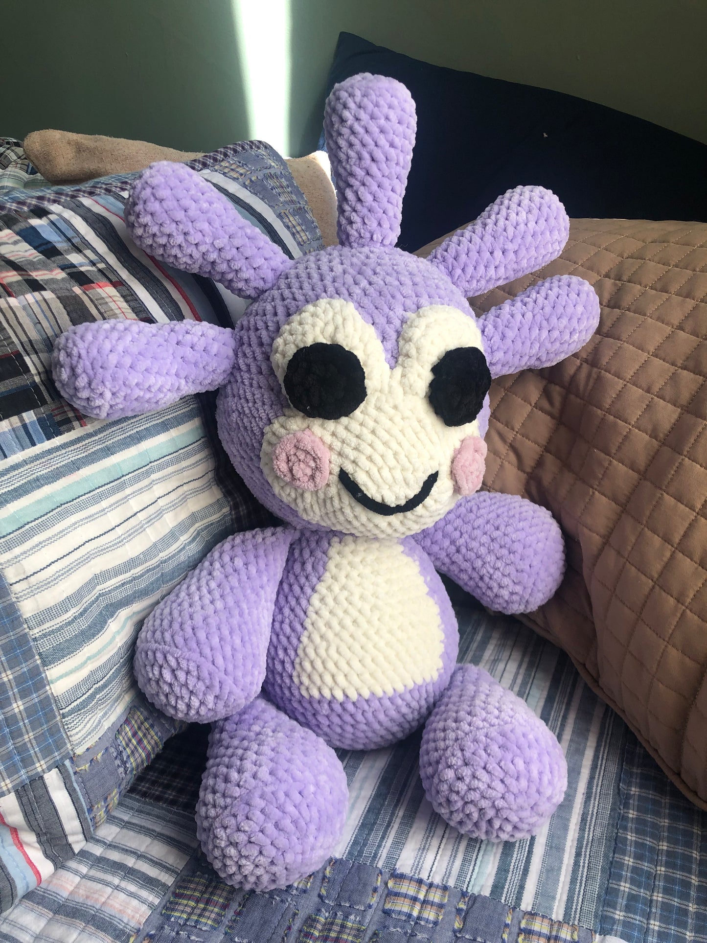 Wampy, The Emperor's favorite doll, Cute, Soft, handmade, crocheted doll, stuffed toy, small and large options