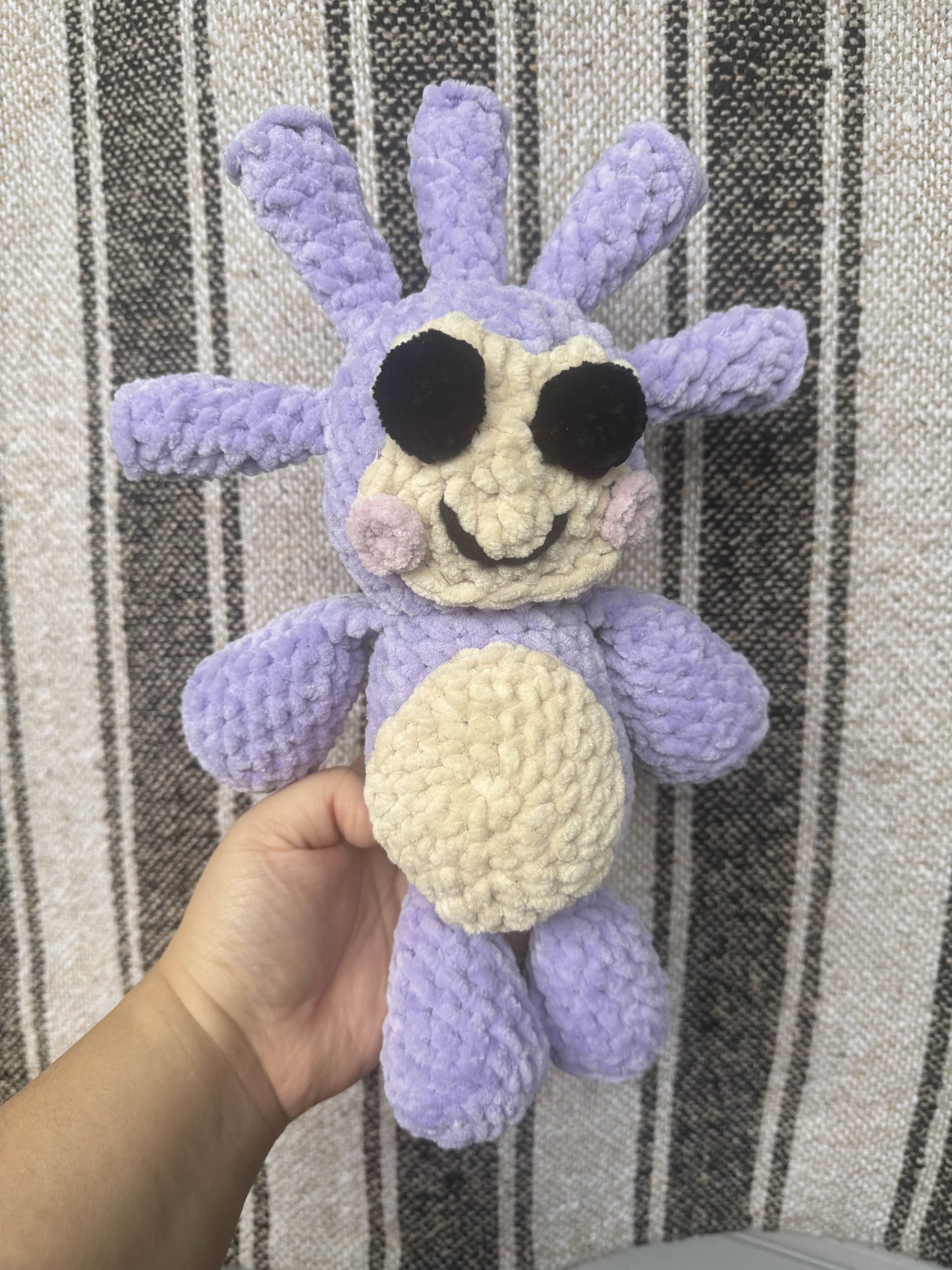 Wampy, The Emperor's favorite doll, Cute, Soft, handmade, crocheted doll, stuffed toy, small and large options